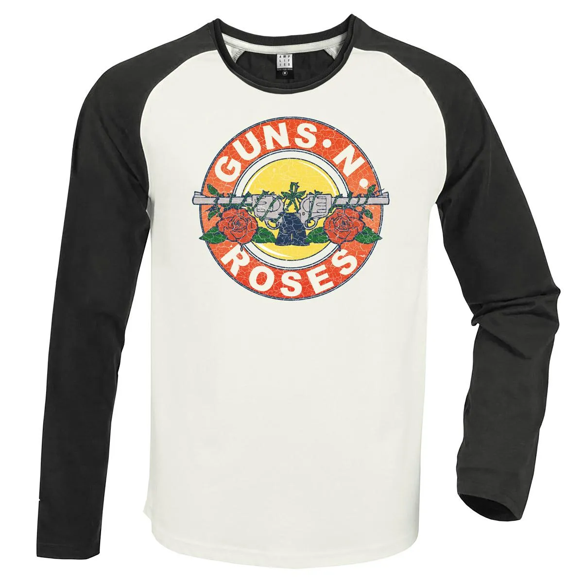 Amplified Unisex Adult Vintage Bullet Guns N Roses Vintage T-Shirt