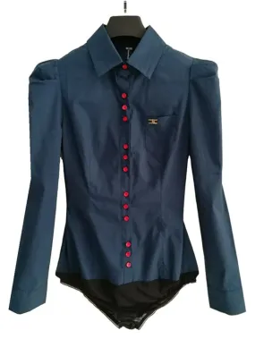 Anna Long Sleeve Bodysuit Shirt