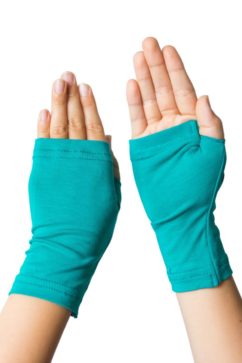 Anti-Itch Fingerless Gloves with TENCEL and Zinc - Kids