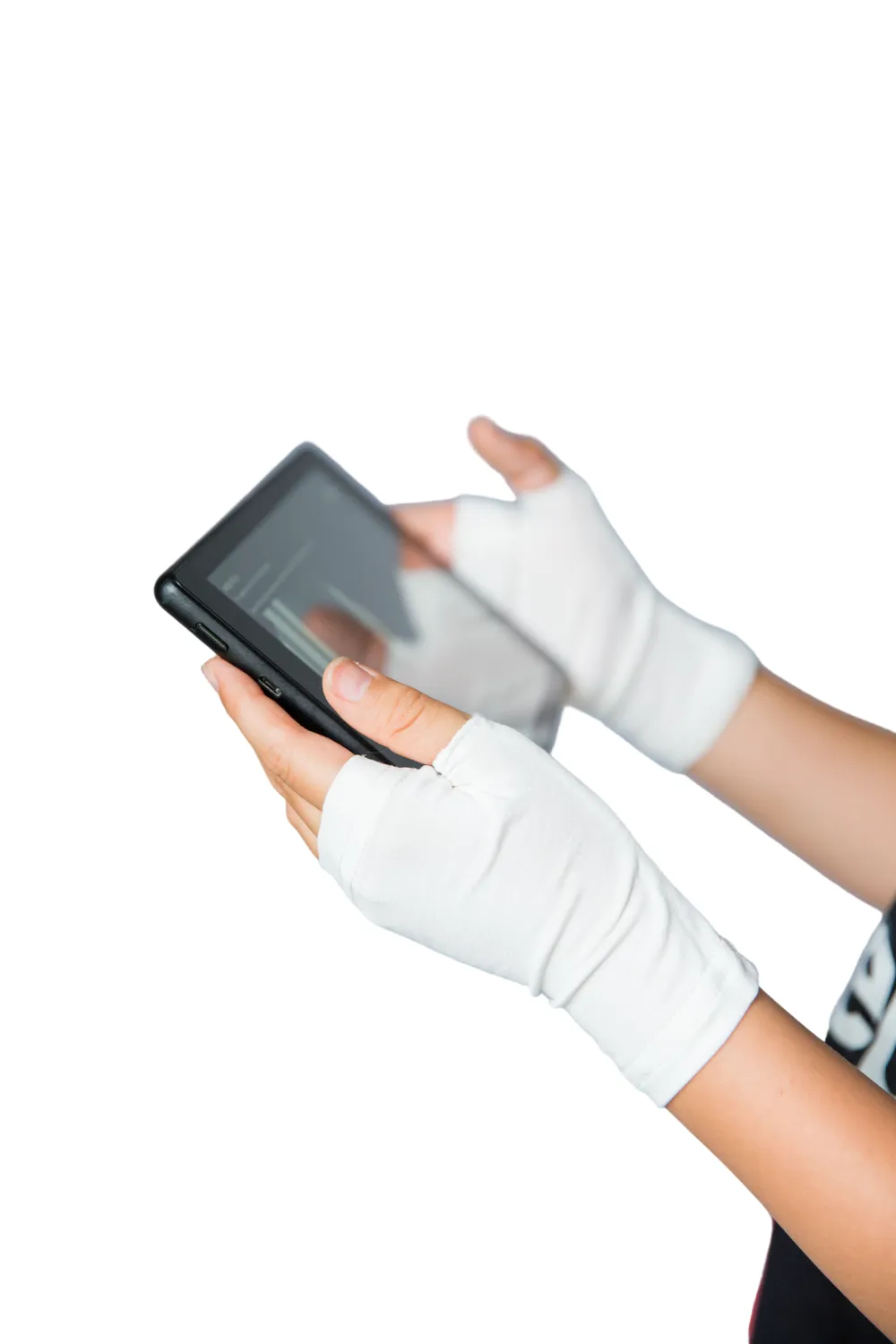 Anti-Itch Fingerless Gloves with TENCEL and Zinc - Kids