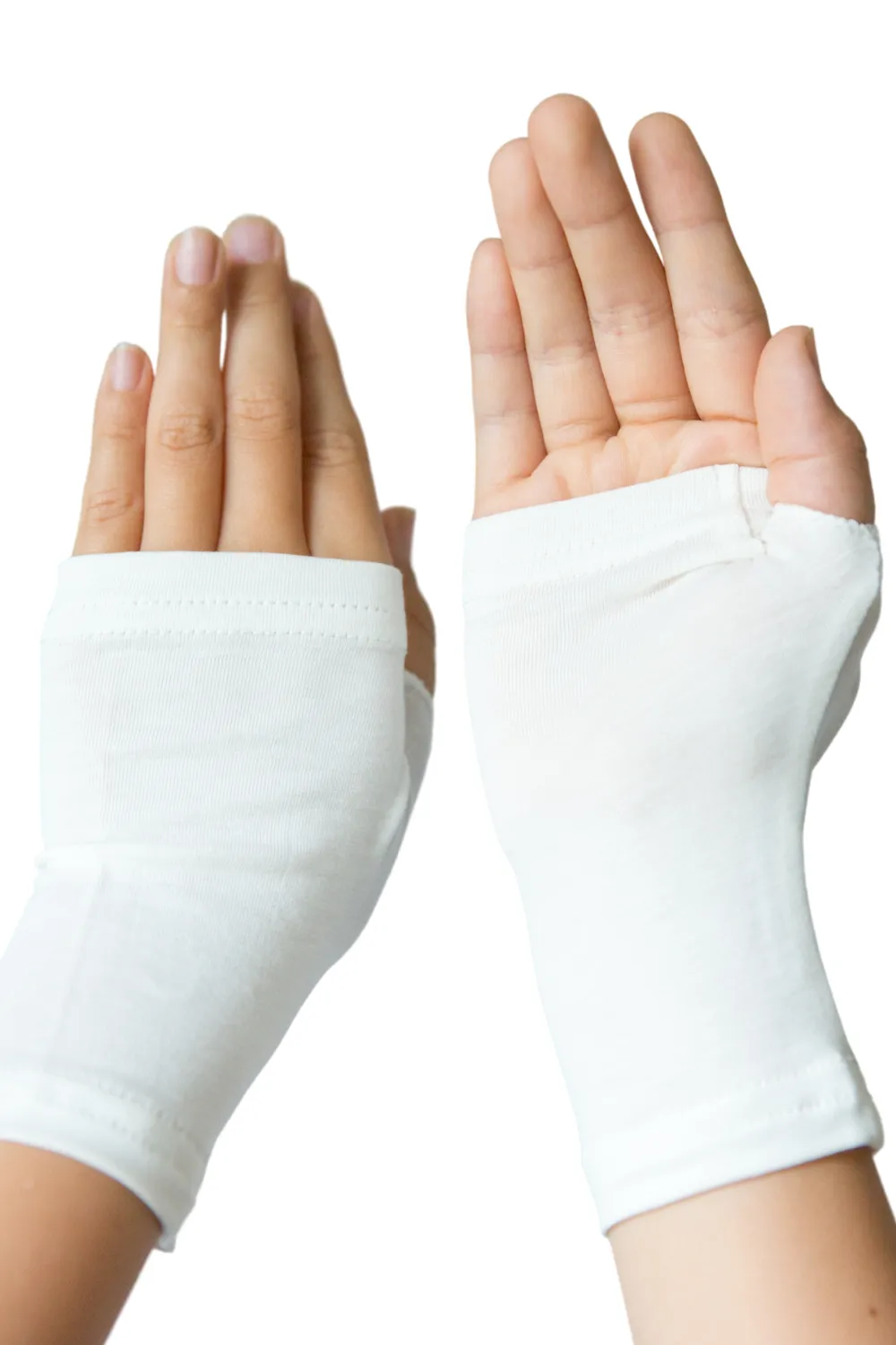 Anti-Itch Fingerless Gloves with TENCEL and Zinc - Kids