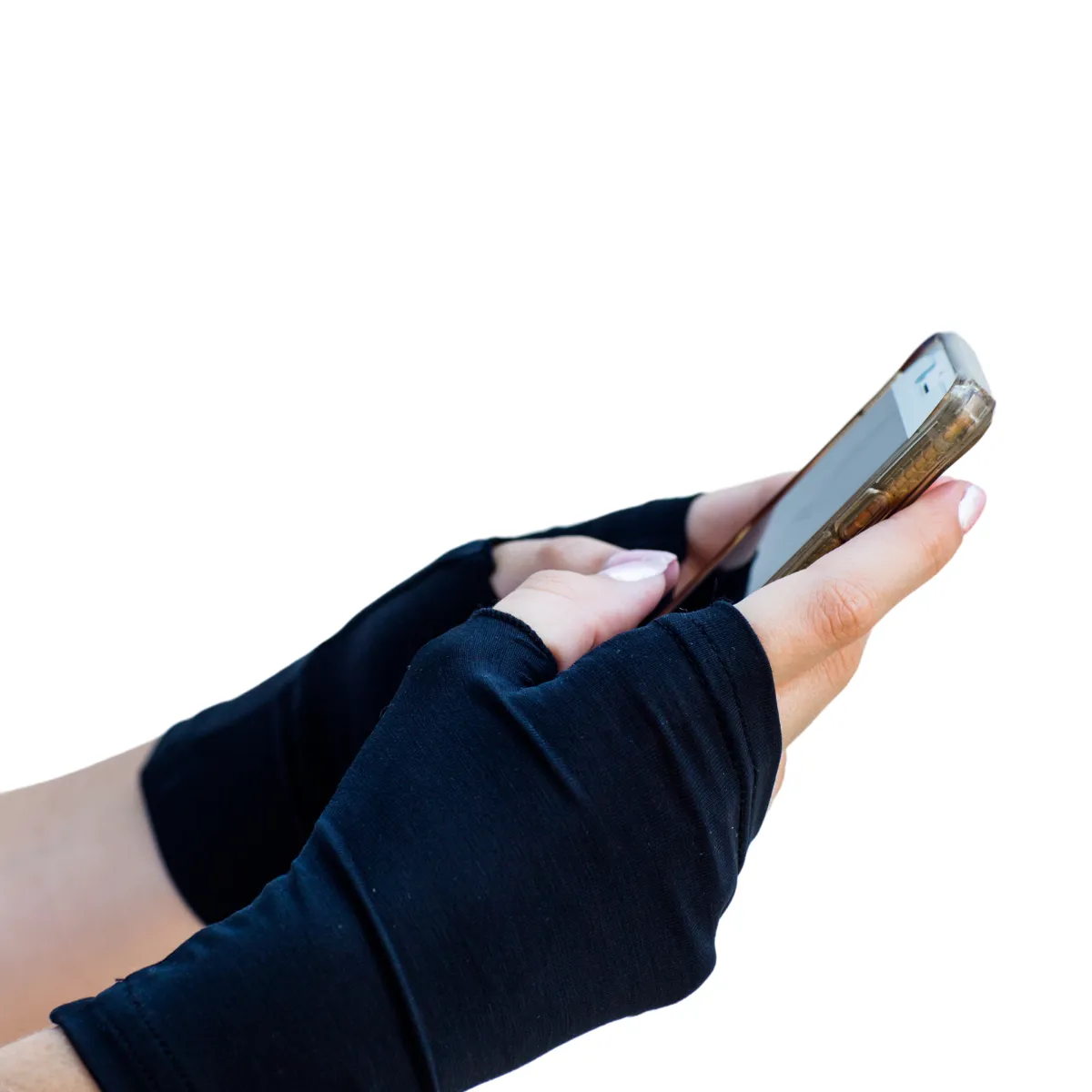Anti-Itch Fingerless Gloves with TENCEL and Zinc - Kids