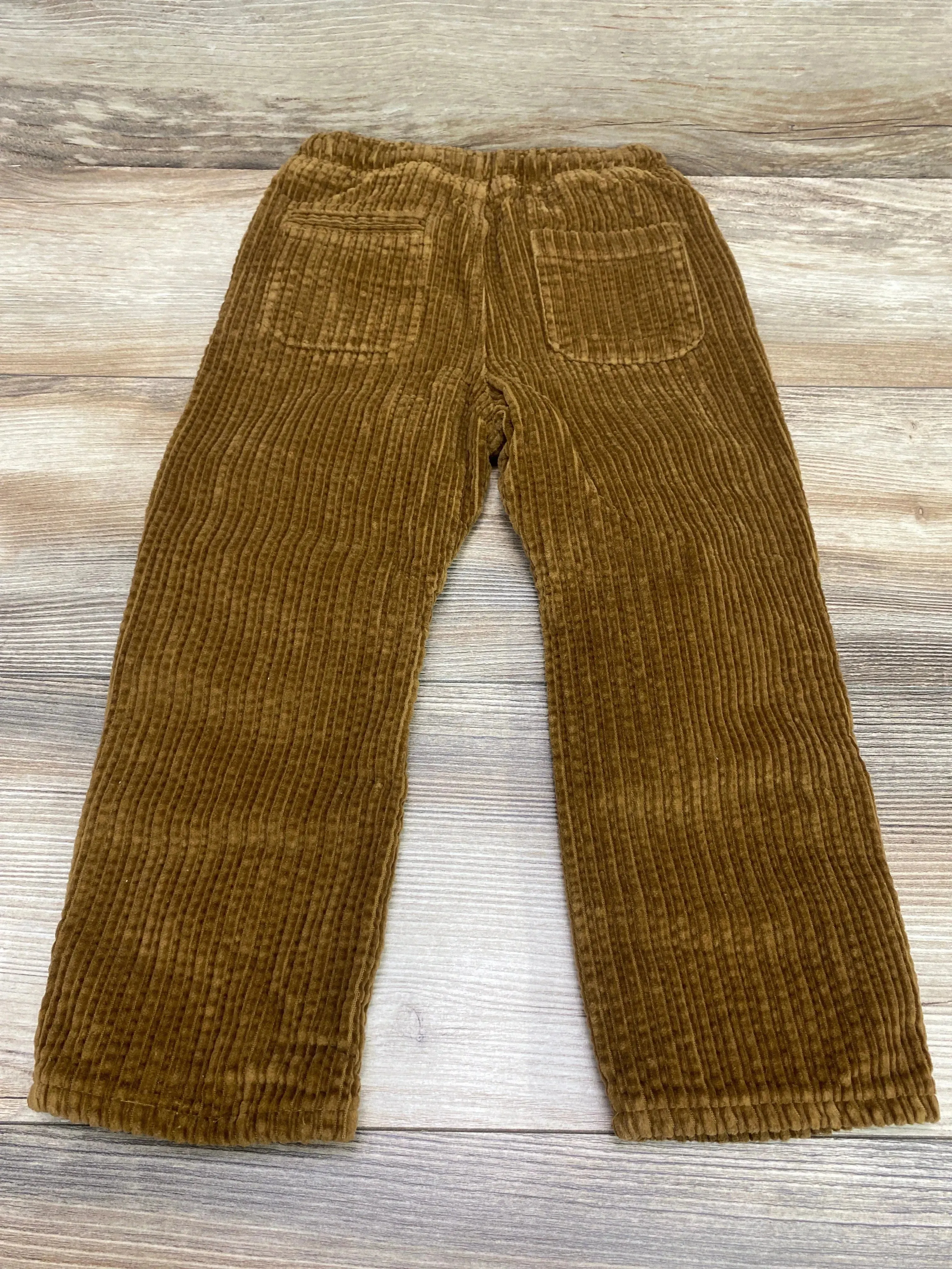 Cat & Jack Lined Drawstring Corduroy Pants Brown sz 3T