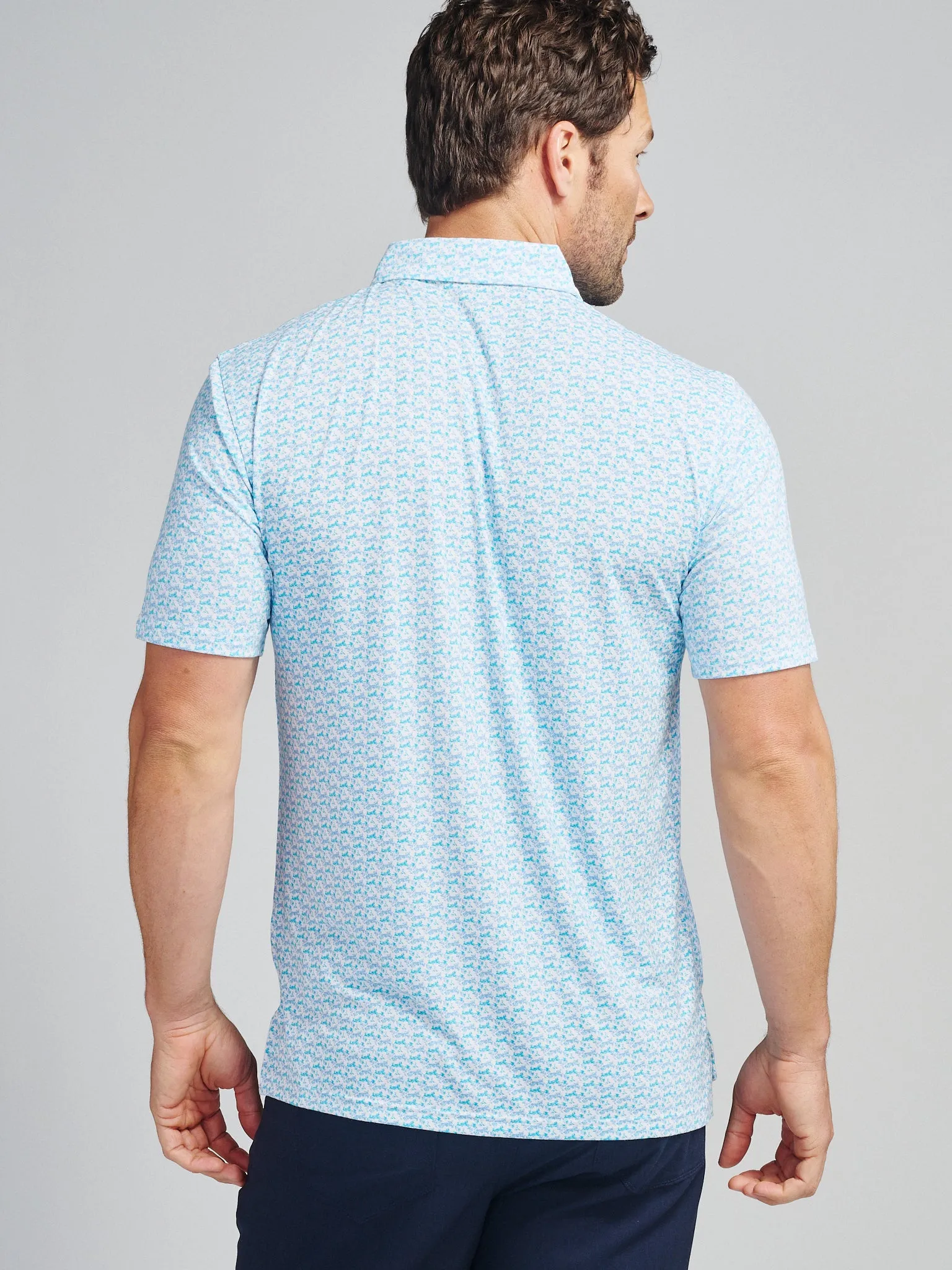 Cloud Lightweight Polo Chalk