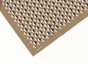 Coco Latte Silk Scarf - 89x89cm