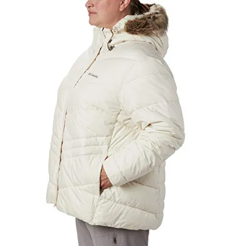 Columbia Women's Peak to Park Insulated Jacket, Chalk, Large