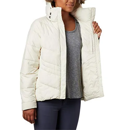 Columbia Women's Peak to Park Insulated Jacket, Chalk, Large