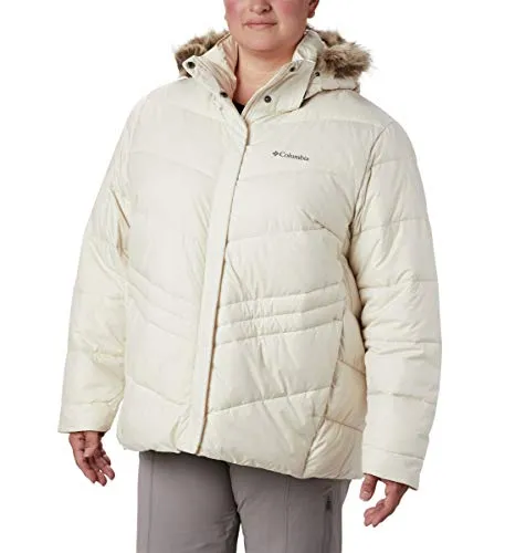 Columbia Women's Peak to Park Insulated Jacket, Chalk, Large