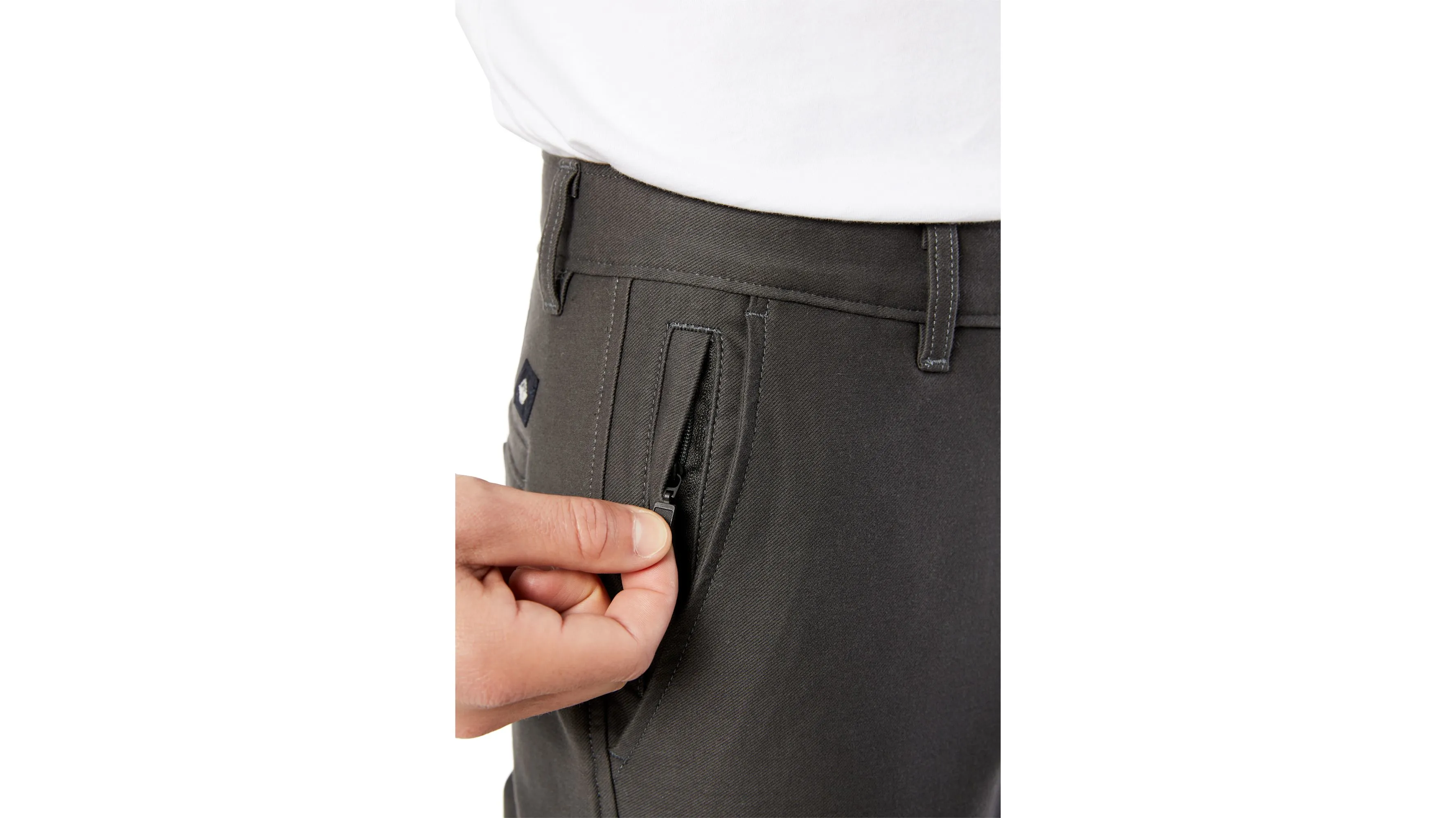 Comfort Knit Chinos, Straight Fit