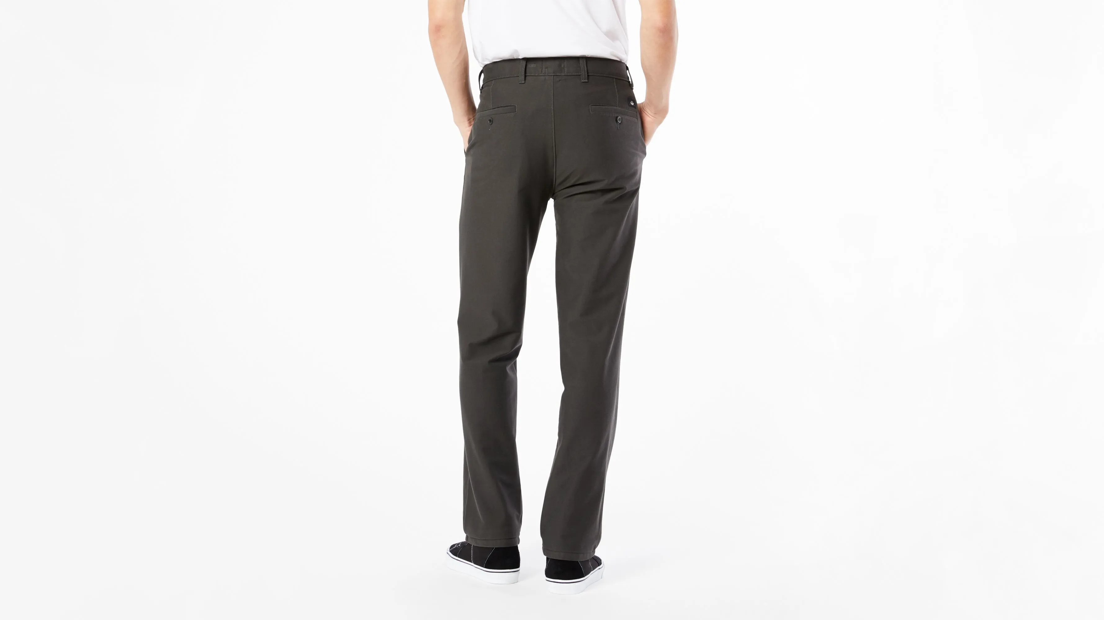 Comfort Knit Chinos, Straight Fit