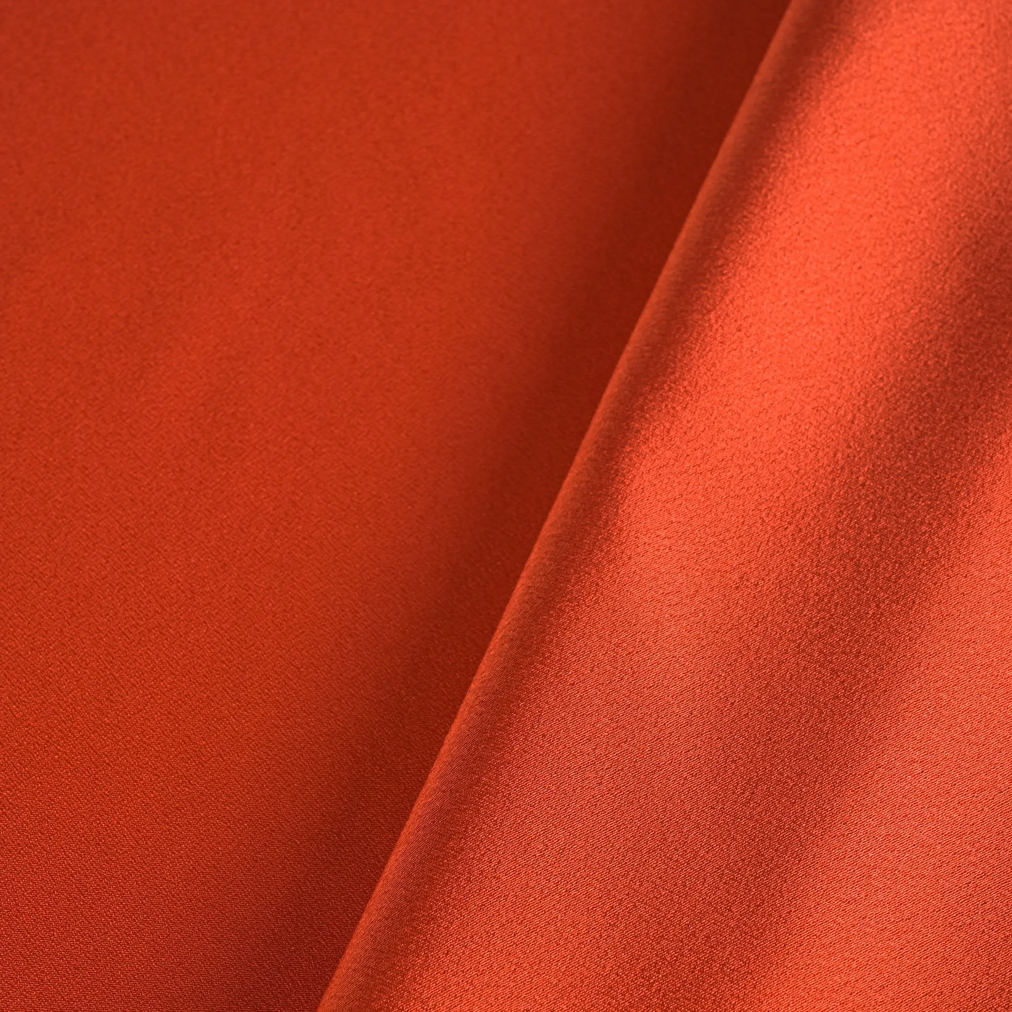 Coral Satin Backed Crepe Fabric 96903