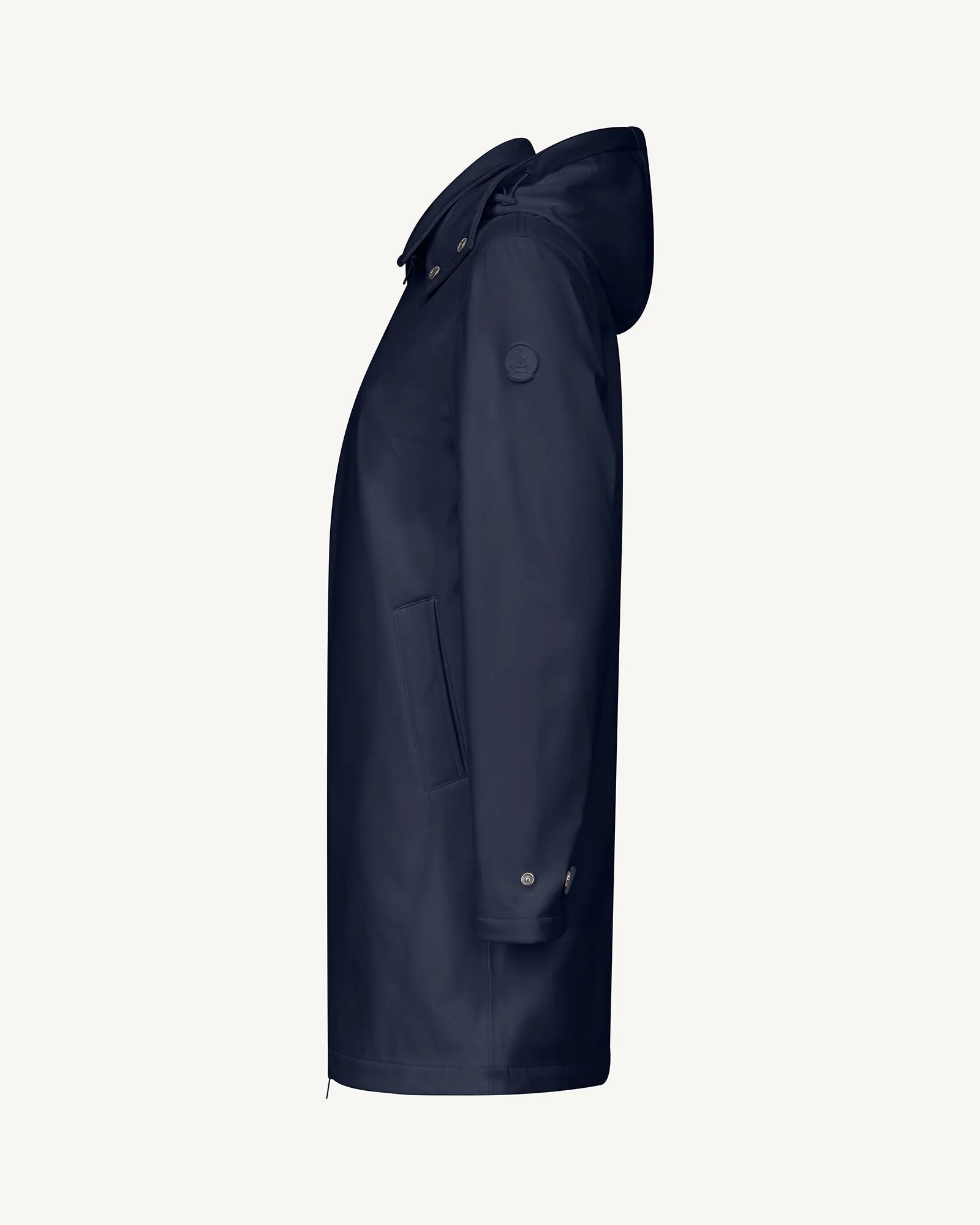 Corinthe 2.0 waterproof jacket with detachable hood Navy