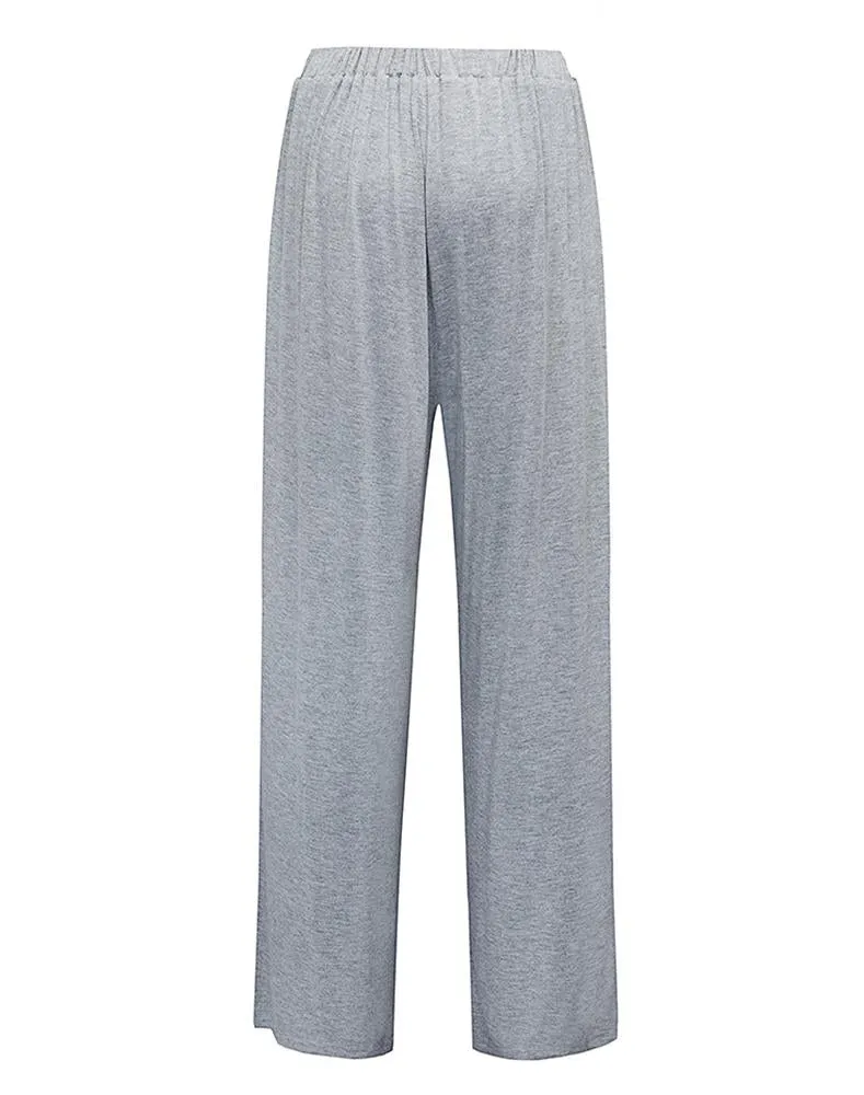 Cotton Palazzo Pants
