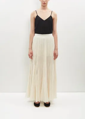 Crinkled Plissé Skirt