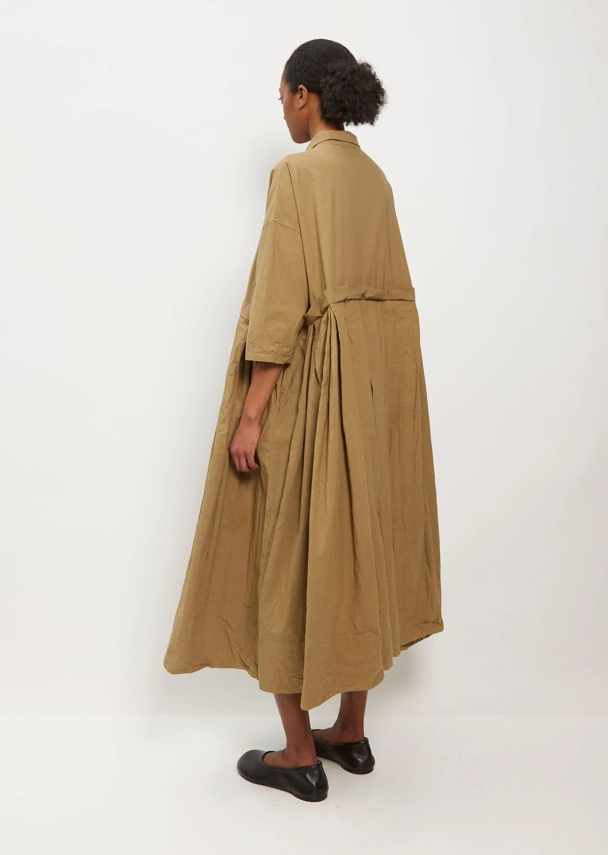 Drop Waist Cotton Dress