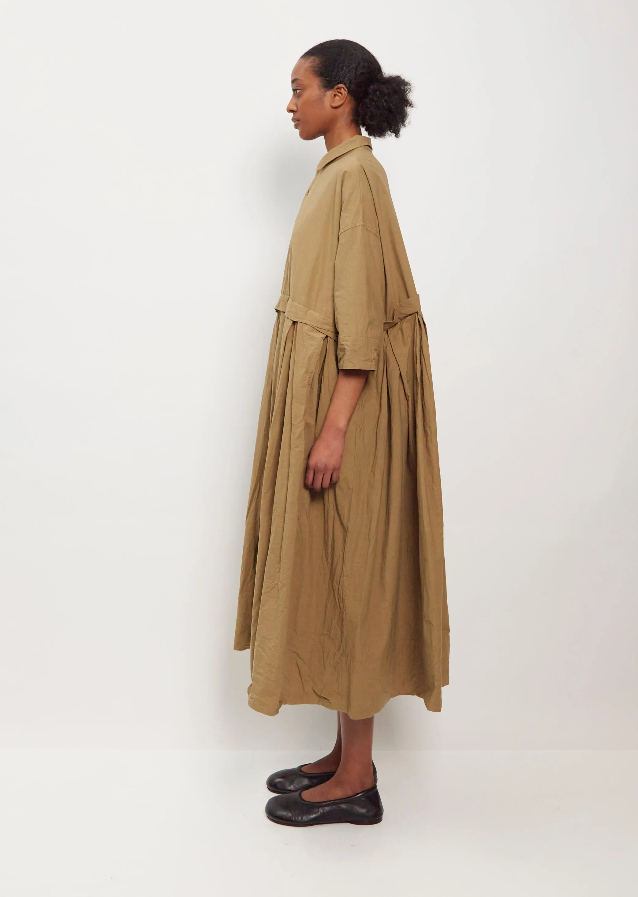 Drop Waist Cotton Dress