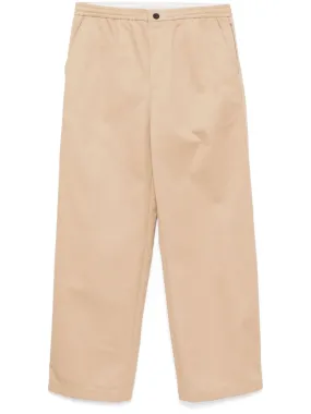 Elastic Waist Cotton Pants