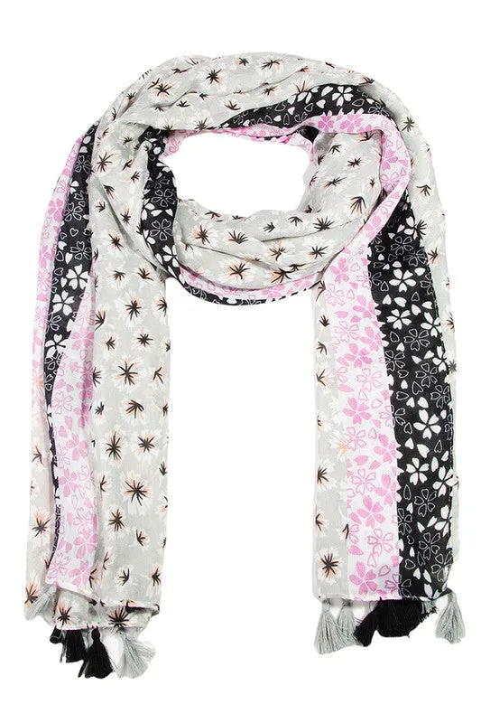 Floral Multi Print Scarf