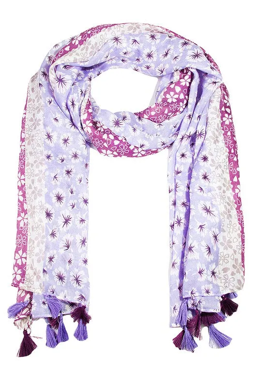 Floral Multi Print Scarf