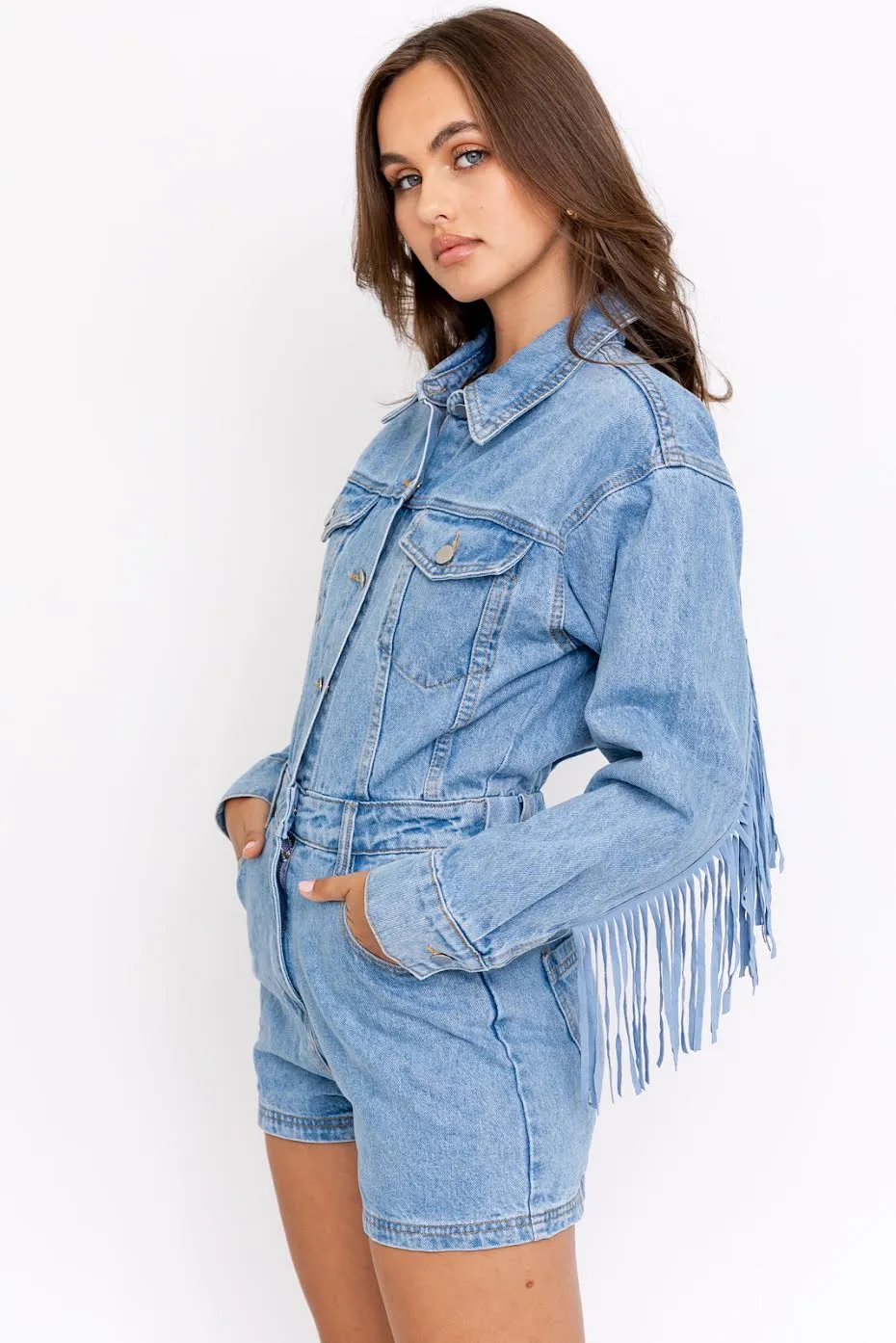 Fringe with Benefits Romper