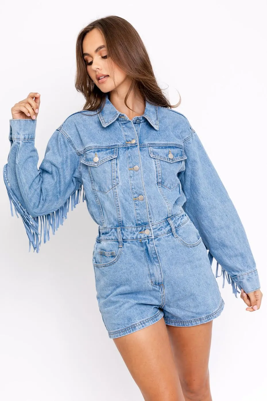 Fringe with Benefits Romper