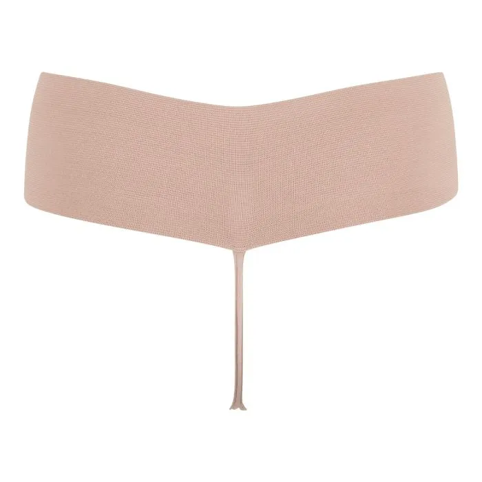 Jacobo -- Men's Thong Dance Belt -- Nude