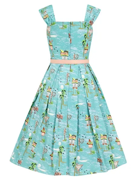 Jill Motel Swing Dress by Collectif