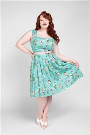 Jill Motel Swing Dress by Collectif