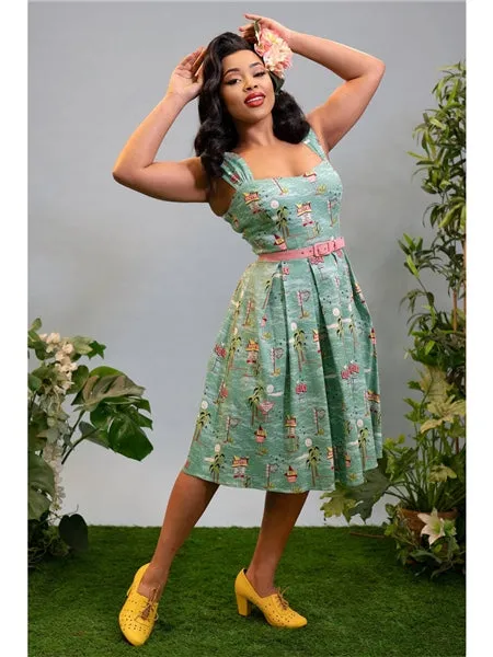 Jill Motel Swing Dress by Collectif