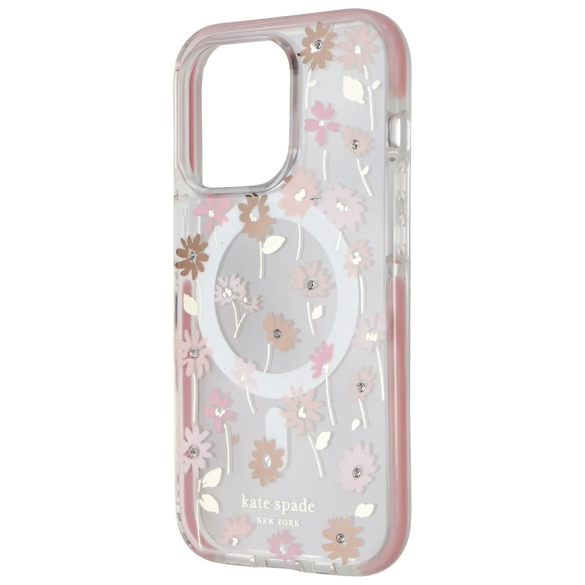 Kate Spade Defensive Hardshell Case for MagSafe for iPhone 14 Pro - Flower Pot