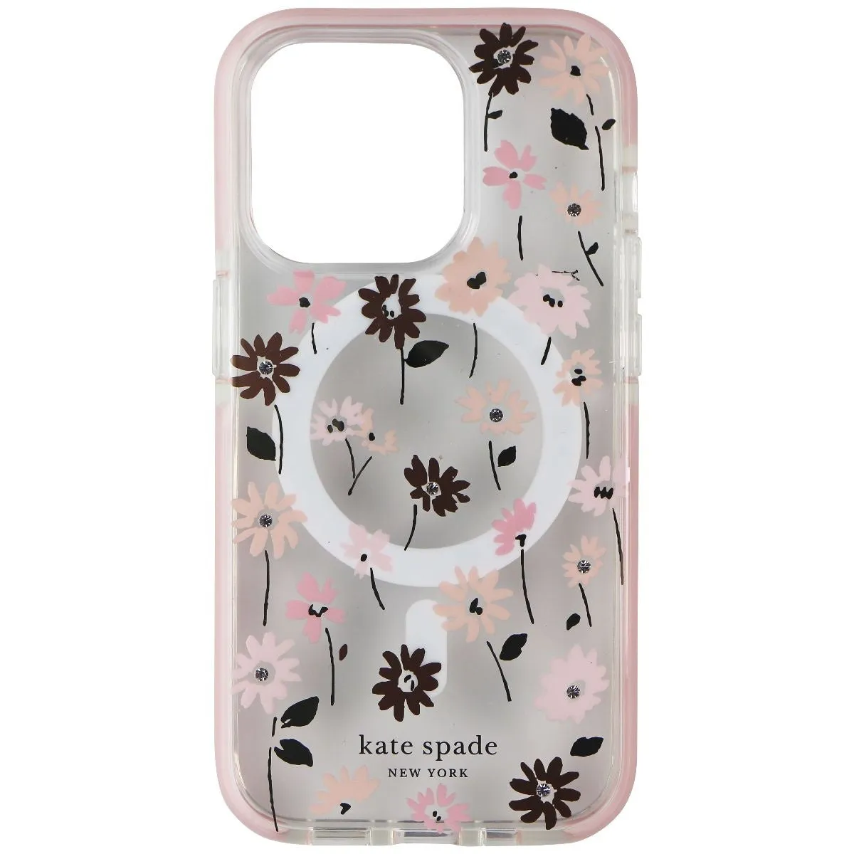 Kate Spade Defensive Hardshell Case for MagSafe for iPhone 14 Pro - Flower Pot