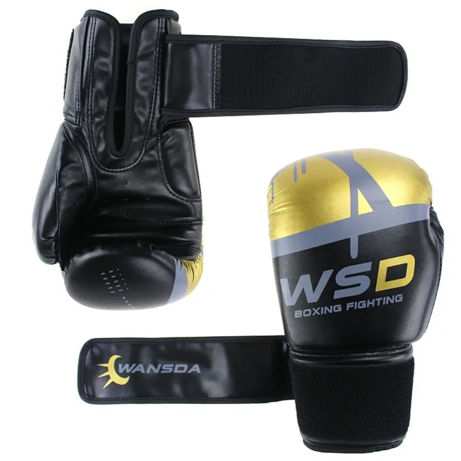 Kick Boxing Gloves for Men / Women PU Karate Muay Thai Free Fight Training
