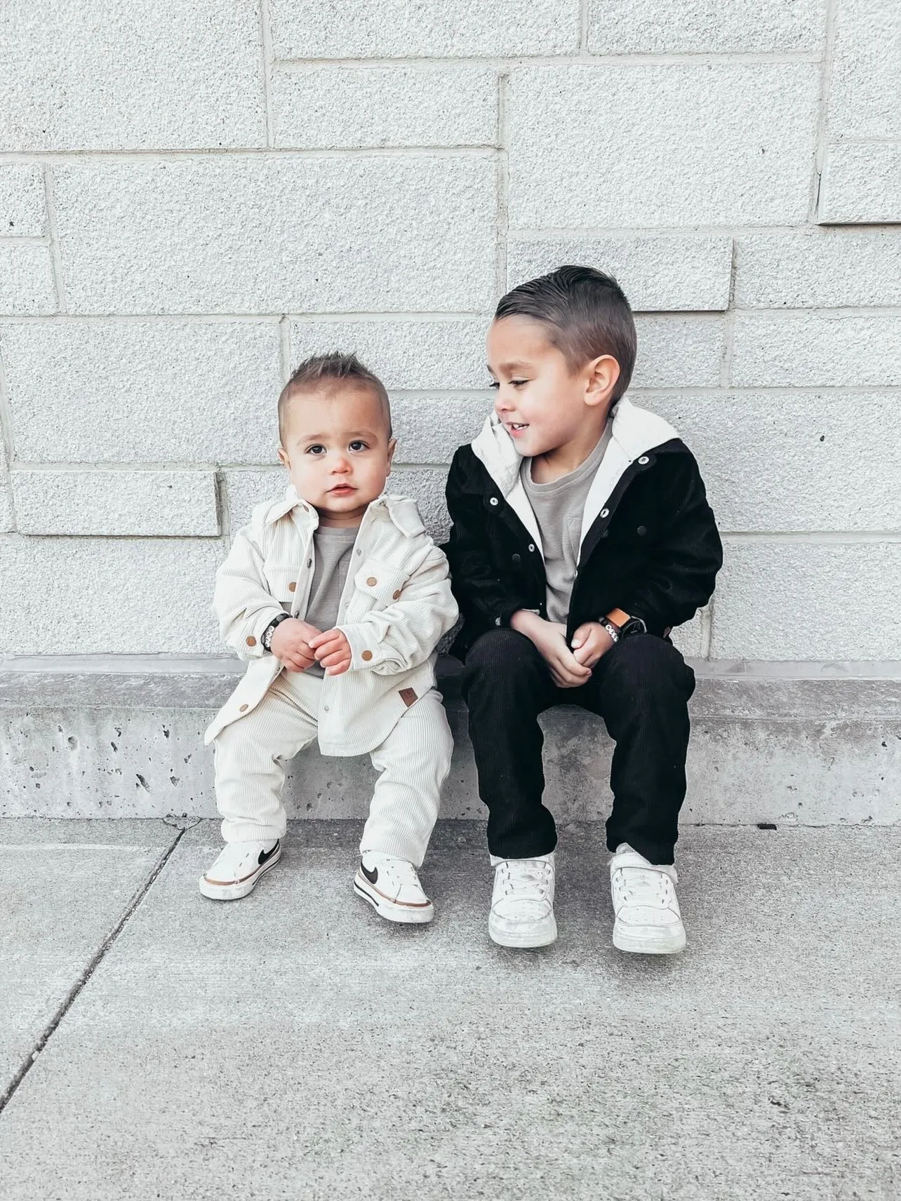 Little Bipsy Corduroy Pants - Black