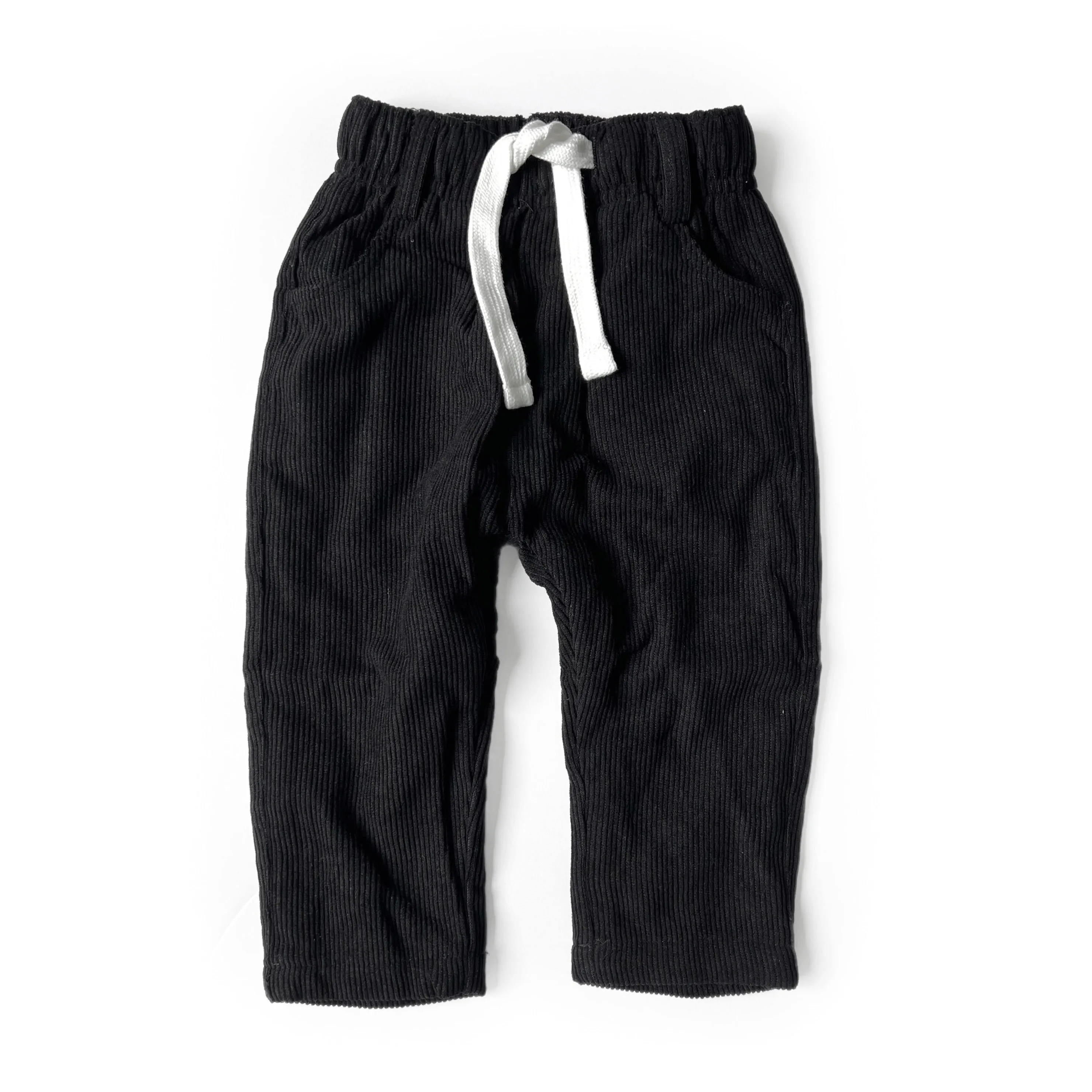 Little Bipsy Corduroy Pants - Black