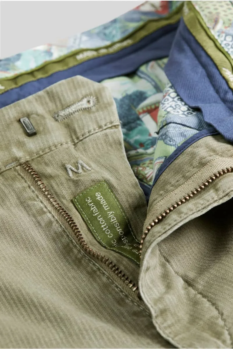Meyer Chicago Micro Stripes Cotton Chino