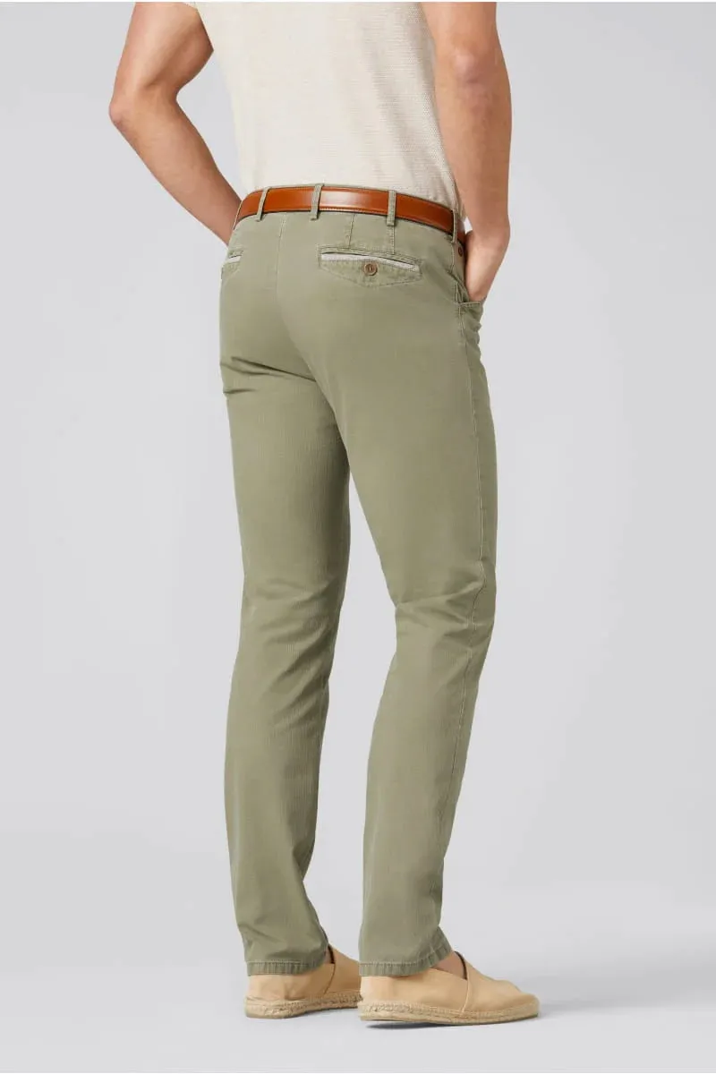 Meyer Chicago Micro Stripes Cotton Chino