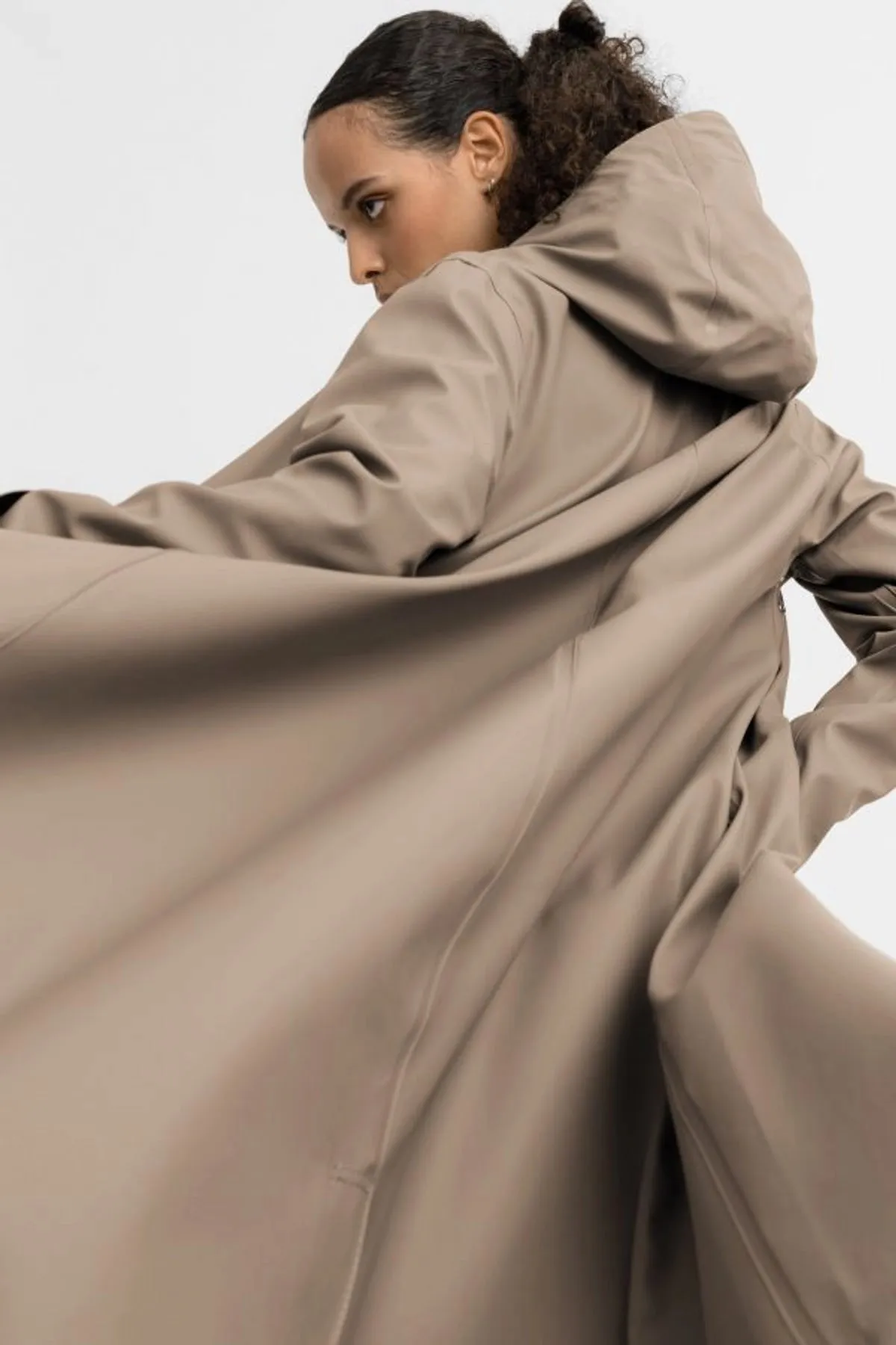 MOSEBACKE RAIN JACKET LONG MOLE