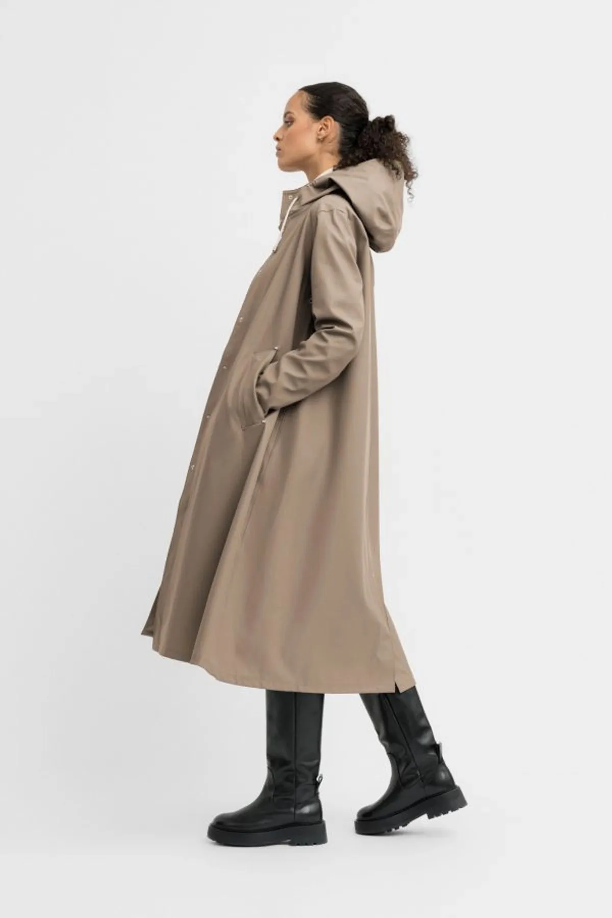 MOSEBACKE RAIN JACKET LONG MOLE