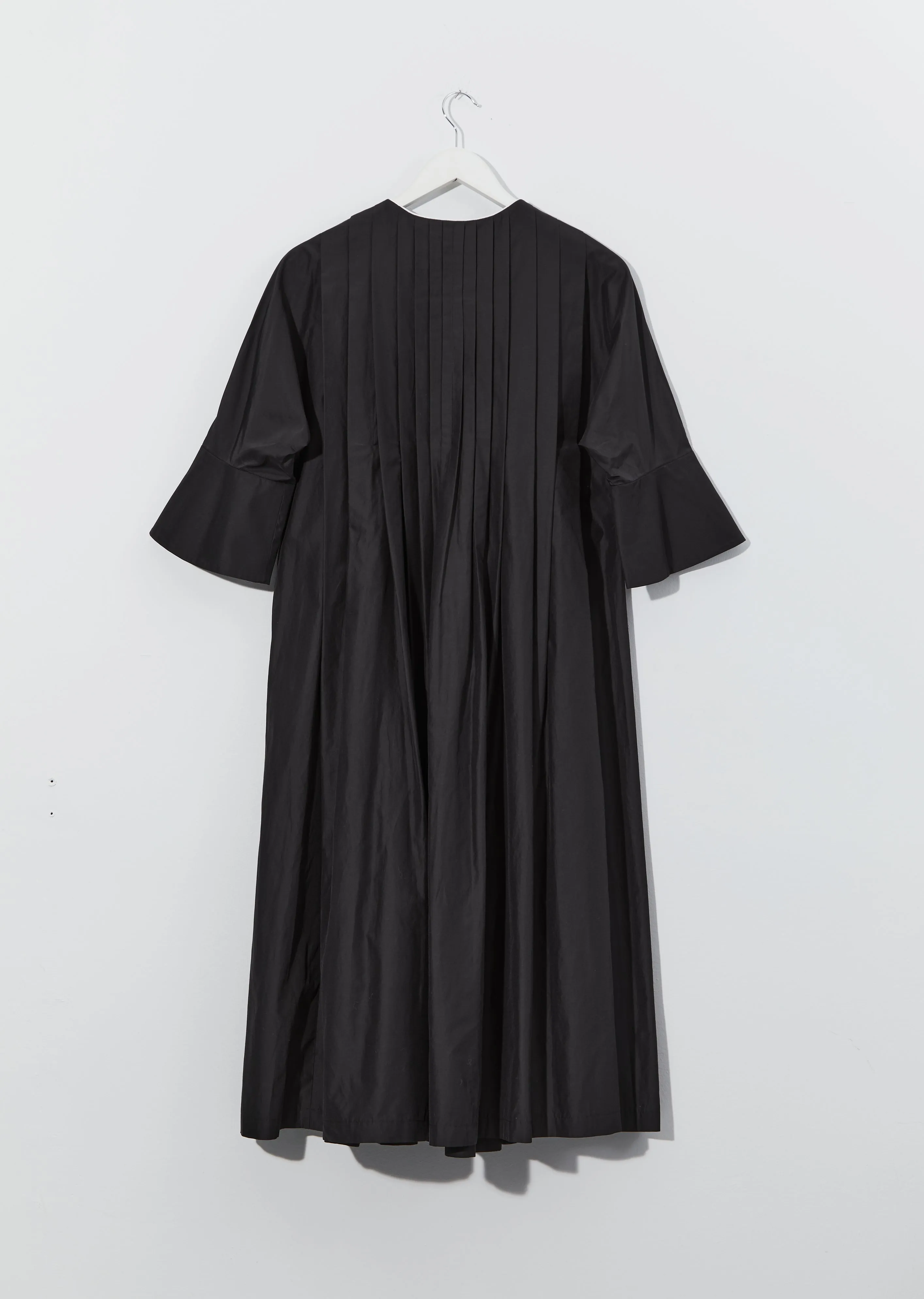 Muisti Silk & Cotton Pleated Dress