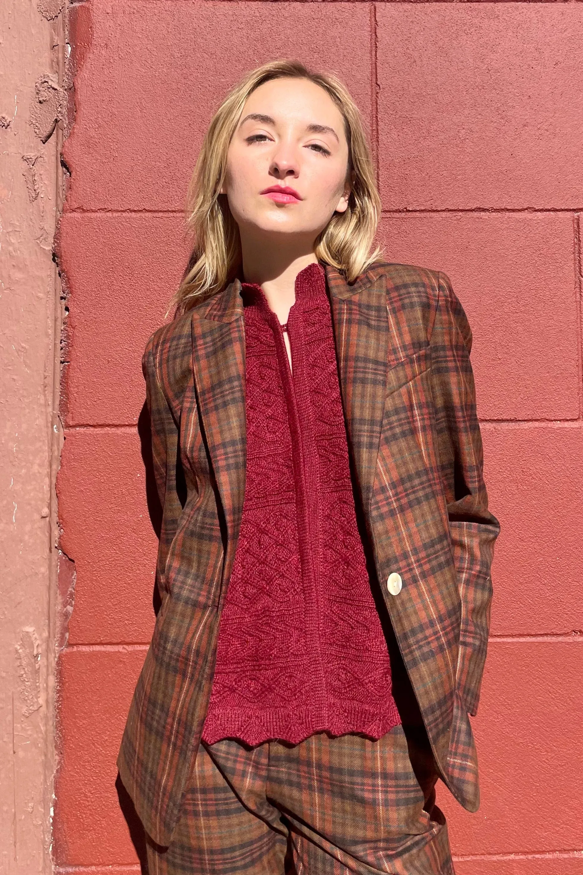 Patrice Dickie in Baby Alpaca