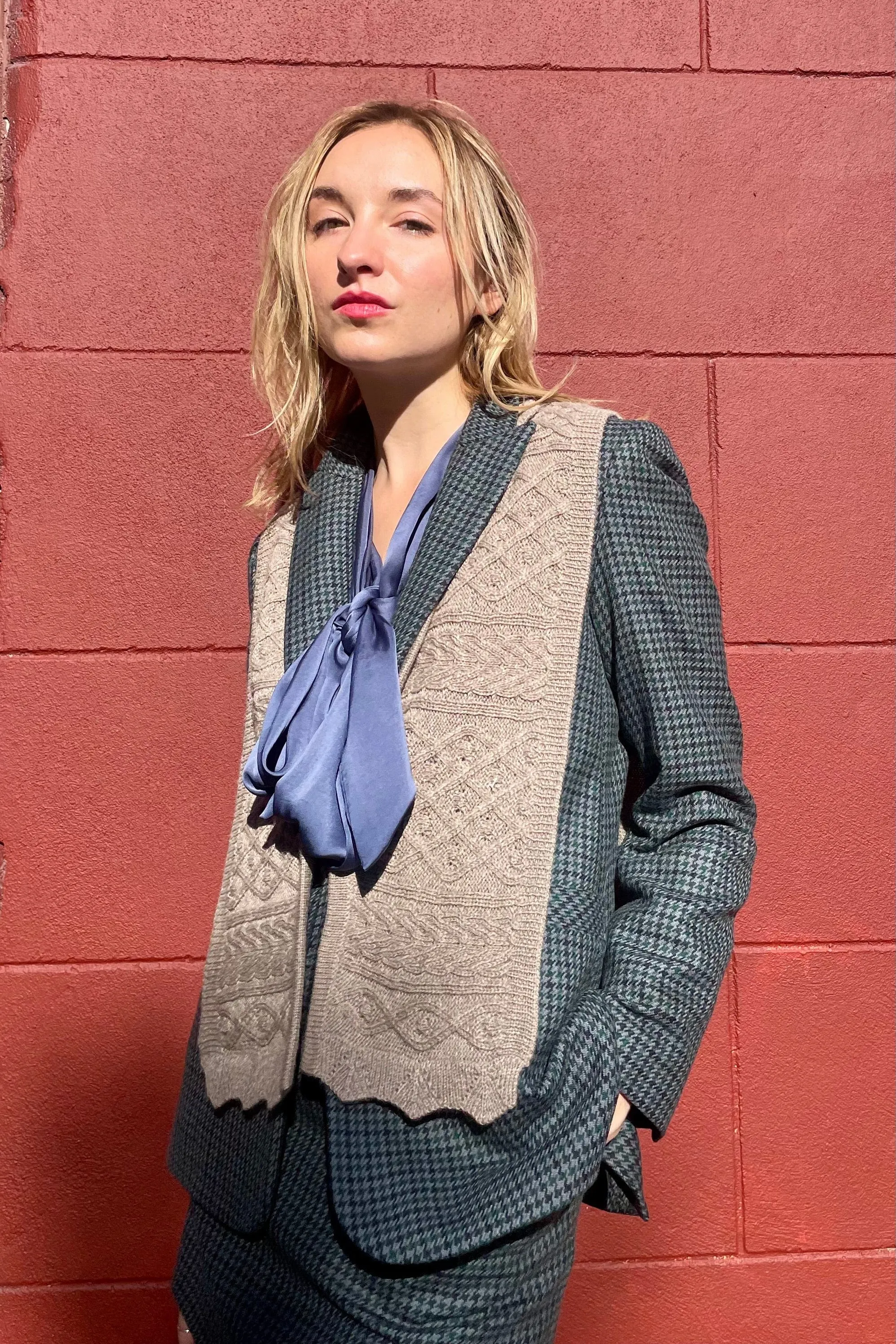 Patrice Dickie in Baby Alpaca
