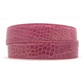 Pink Alligator Belt Straps