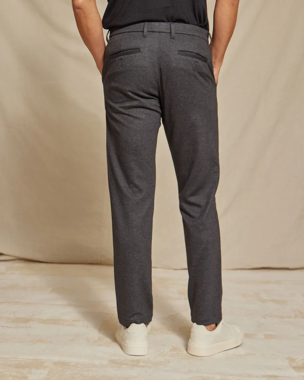 R51 Pant - Brushed Stretch Chino - Deep Charcoal