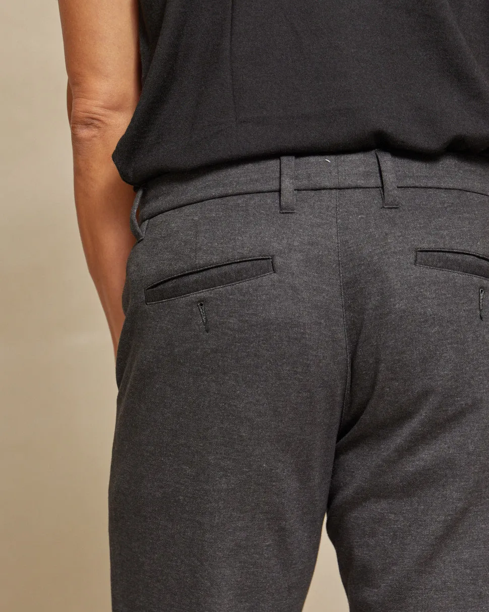 R51 Pant - Brushed Stretch Chino - Deep Charcoal