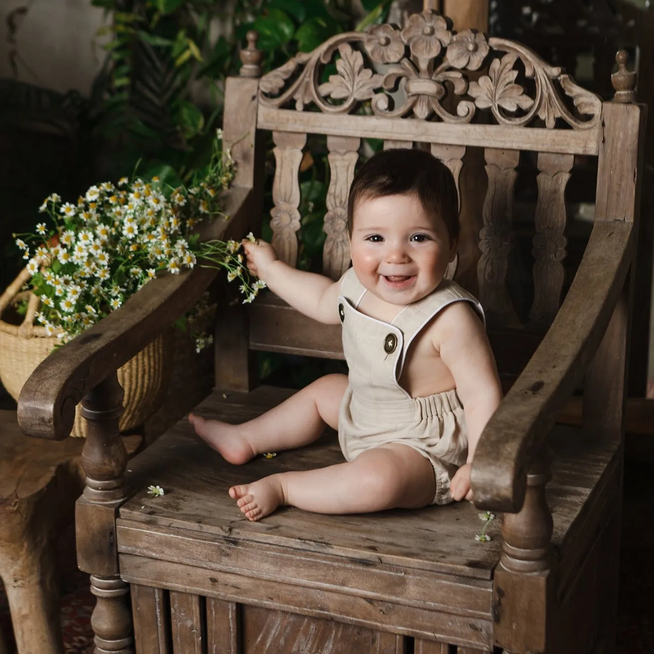 Remi Romper - Sand