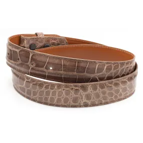 Rosewood Alligator Belt Straps