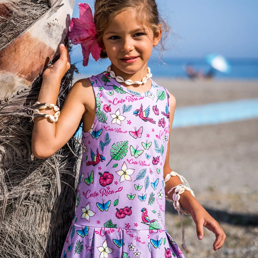 Sleeveless dress- lilac Costa Rica