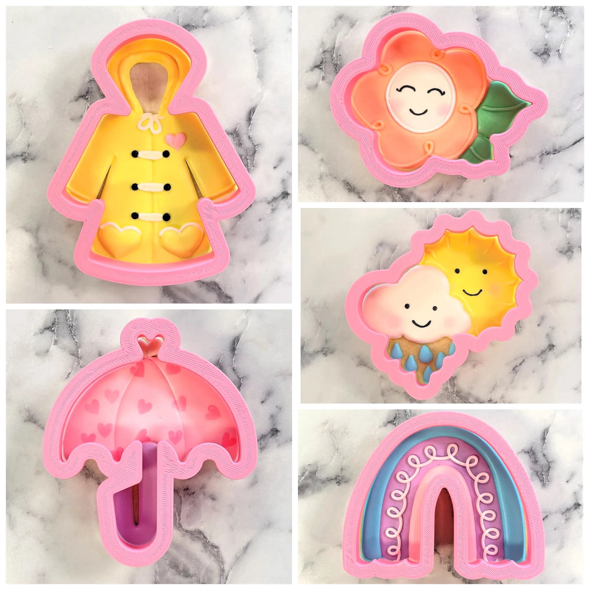 Spring Showers to Flowers Cookie Decorating Class Recording with Optional Kit