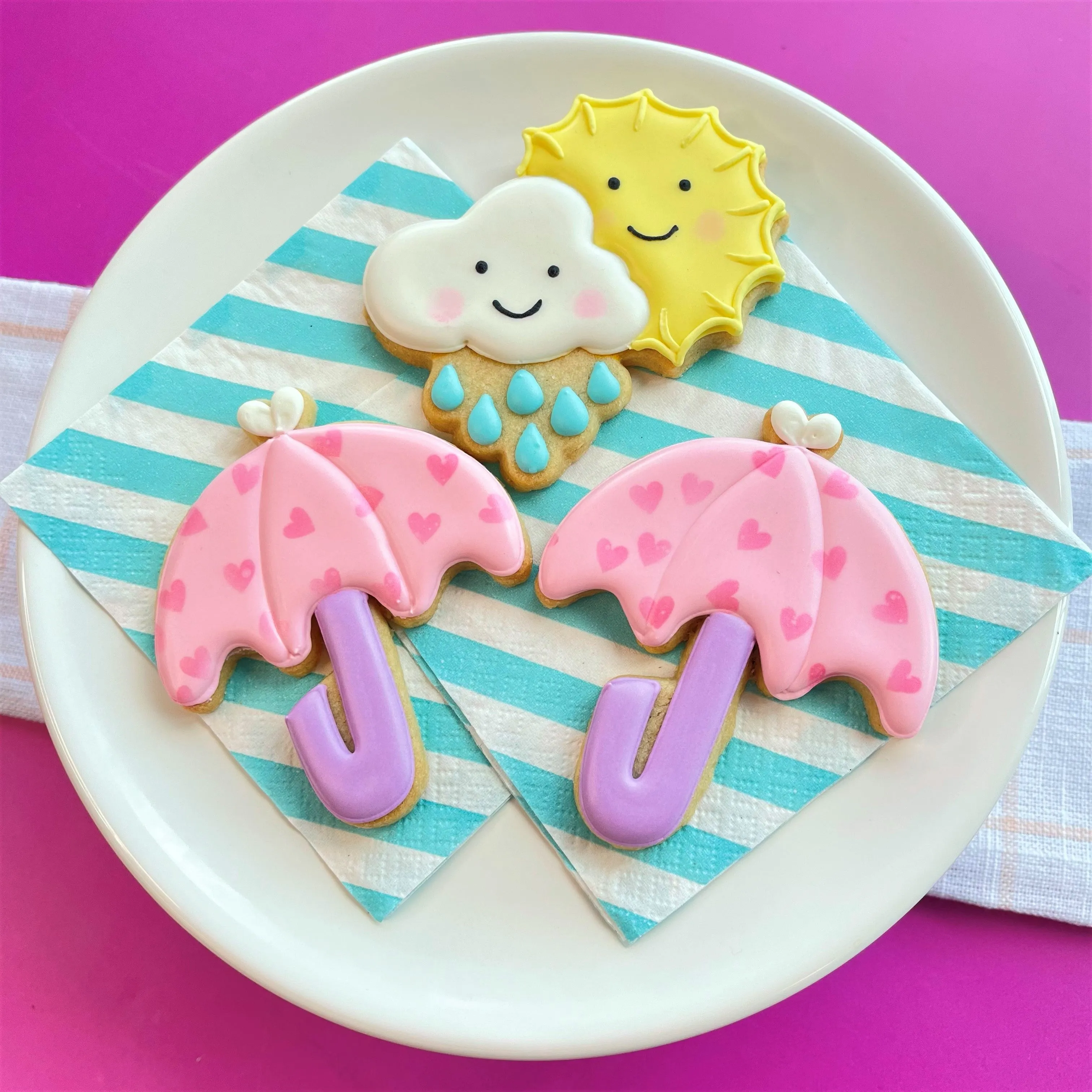Spring Showers to Flowers Cookie Decorating Class Recording with Optional Kit