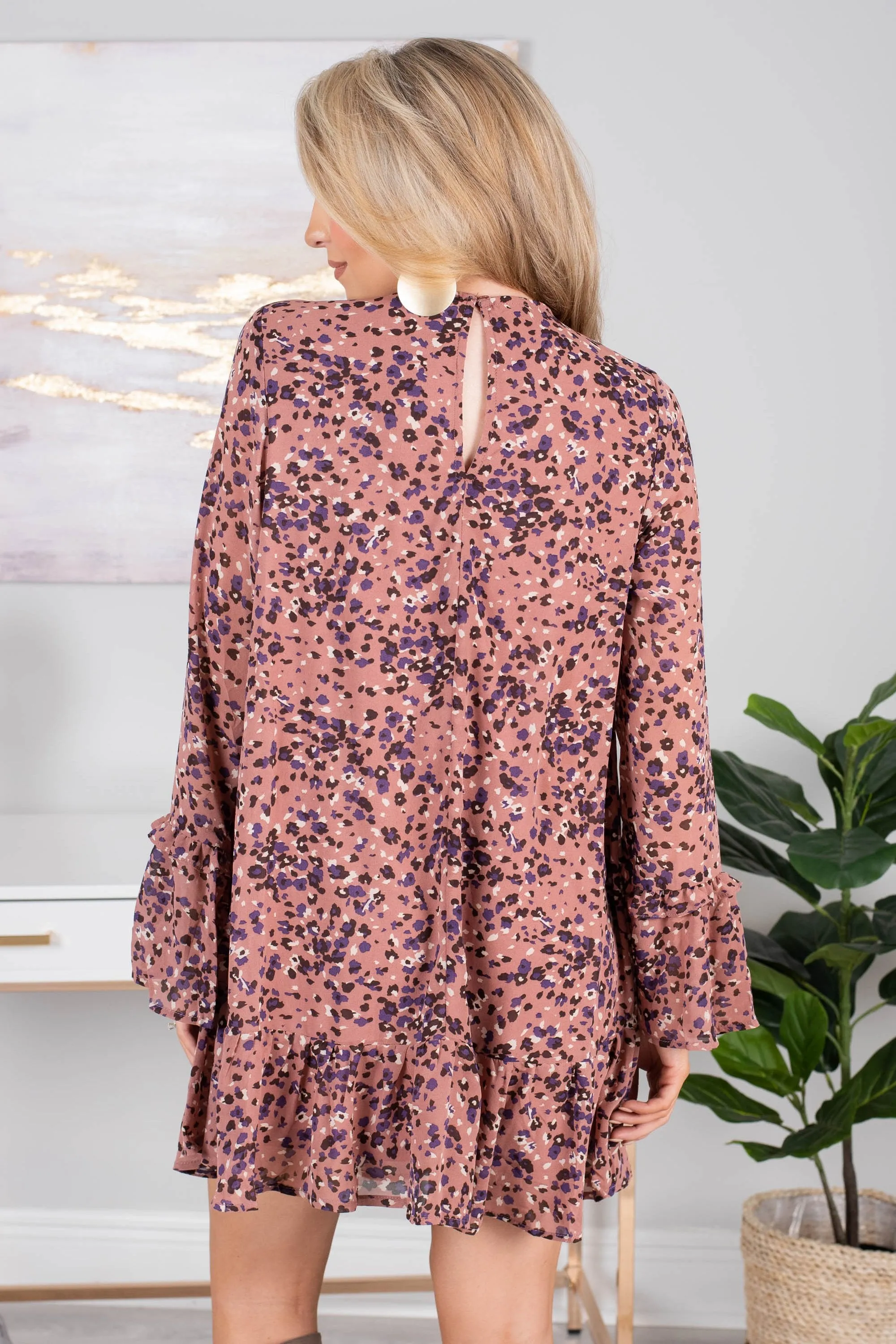 Take On The Day Blush Pink Ruffled Dress